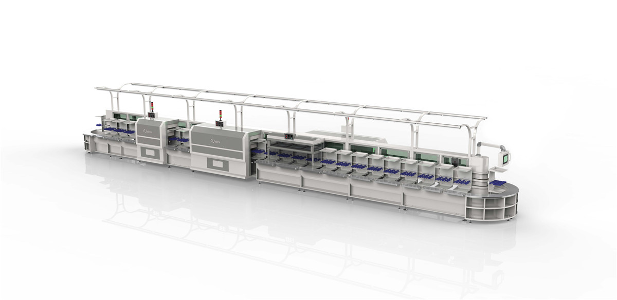QY-533-T Vertical lean production line (With light stand and fast speed type )