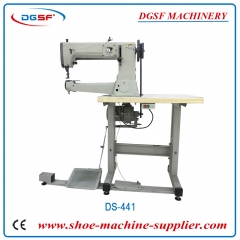 Compound feed super heavy duty swing shuttle thick thread cylinder bed sewing machine DS-441