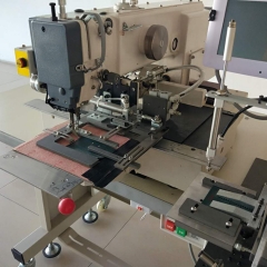 Automatic Jeans Trademark Delivery Pattern Sewing Machine DS-901